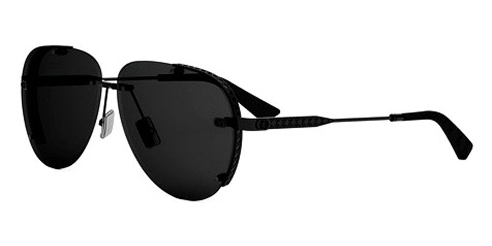 Dior® NEODIOR A1U CD NEODIOR A1U I0A0 61 - I0A0 Shiny Black / Smoke Sunglasses