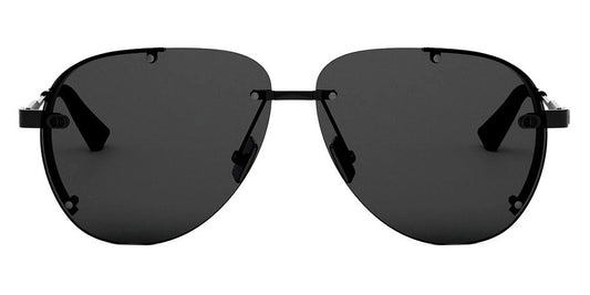 Dior® NEODIOR A1U CD NEODIOR A1U I0A0 61 - I0A0 Shiny Black / Smoke Sunglasses