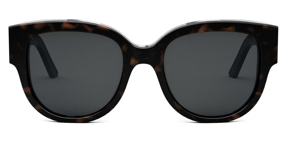 Dior® Wildior BU - 29P0 Shiny Dark Havana / Grey Polarized Sunglasses