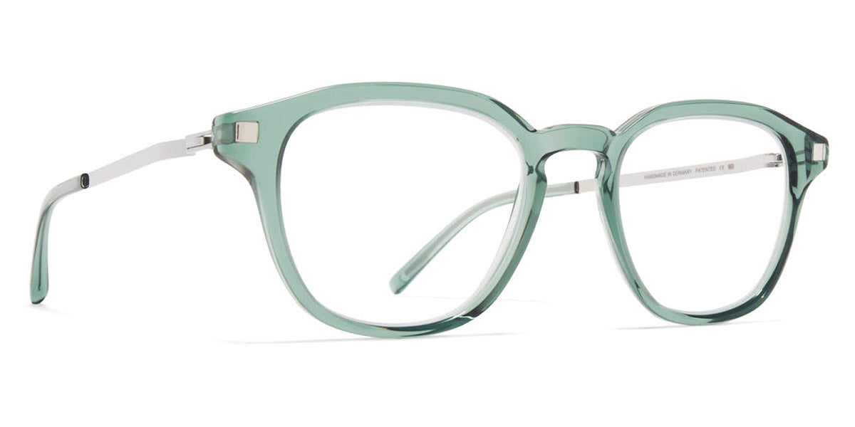 Mykita® YURA MYK YURA C191 Cypress Green/Shiny Silver 45 - Eyeglasses