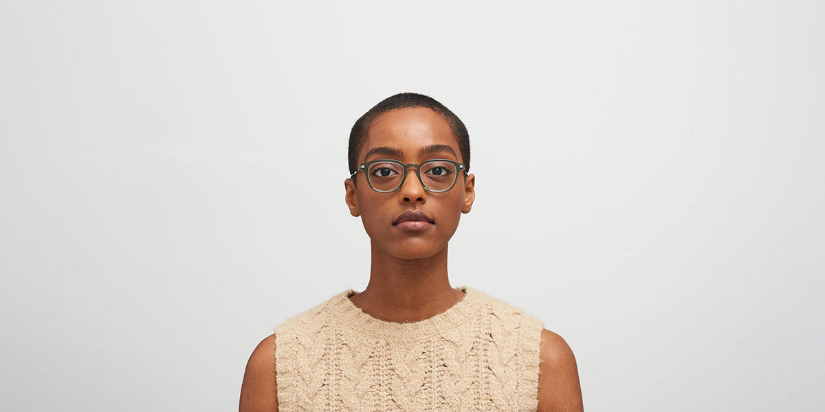 Mykita® YURA MYK YURA C191 Cypress Green/Shiny Silver 45 - Eyeglasses