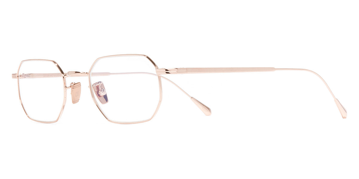Cutler and Gross® AUOP000548 AUOP000548 ROSE GOLD 48 - Rose Gold Eyeglasses
