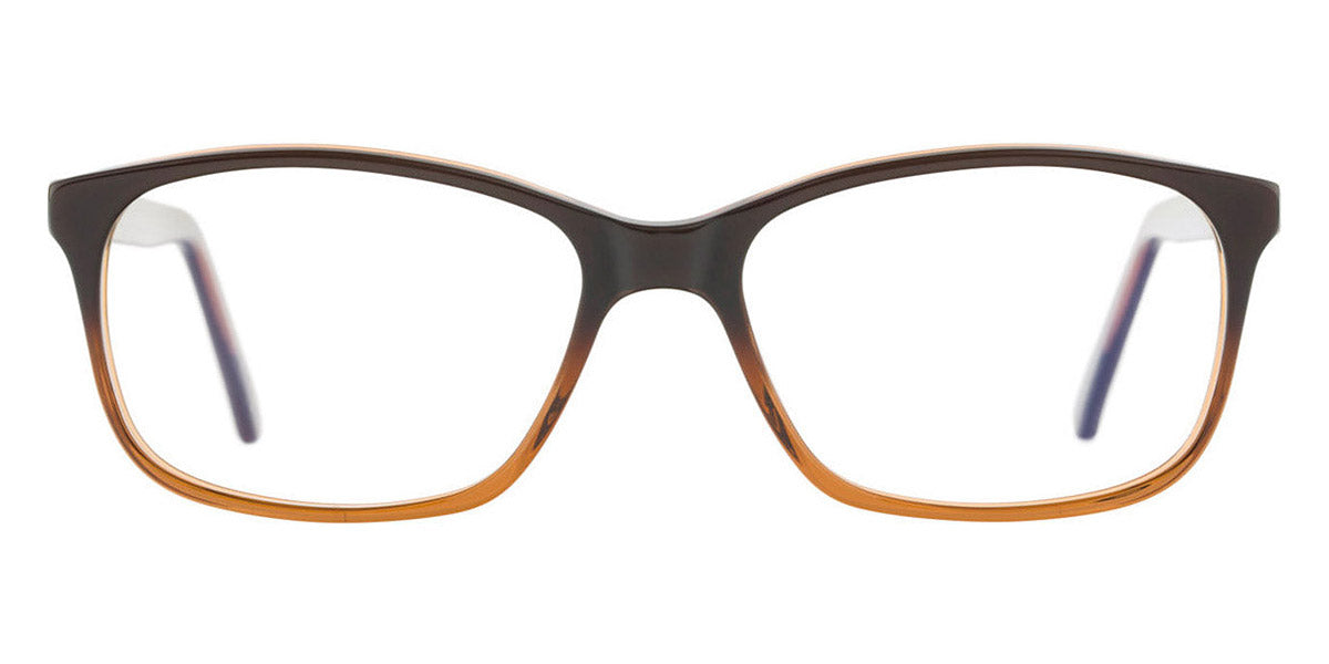 Andy Wolf® 4480 AW 4480 K 54 - Brown/Orange K Eyeglasses