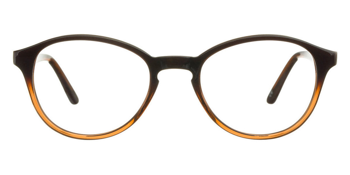 Andy Wolf® 4488 AW 4488 L 49 - Brown/Orange L Eyeglasses
