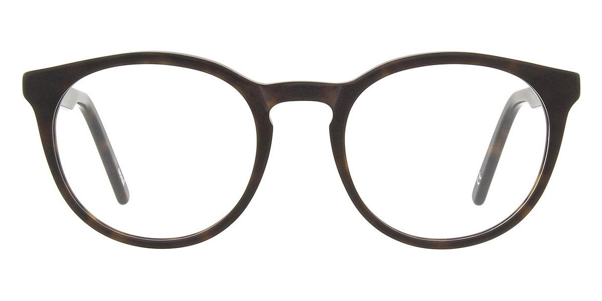 Andy Wolf® 4567 AW 4567 B 49 - Brown/Yellow B Eyeglasses
