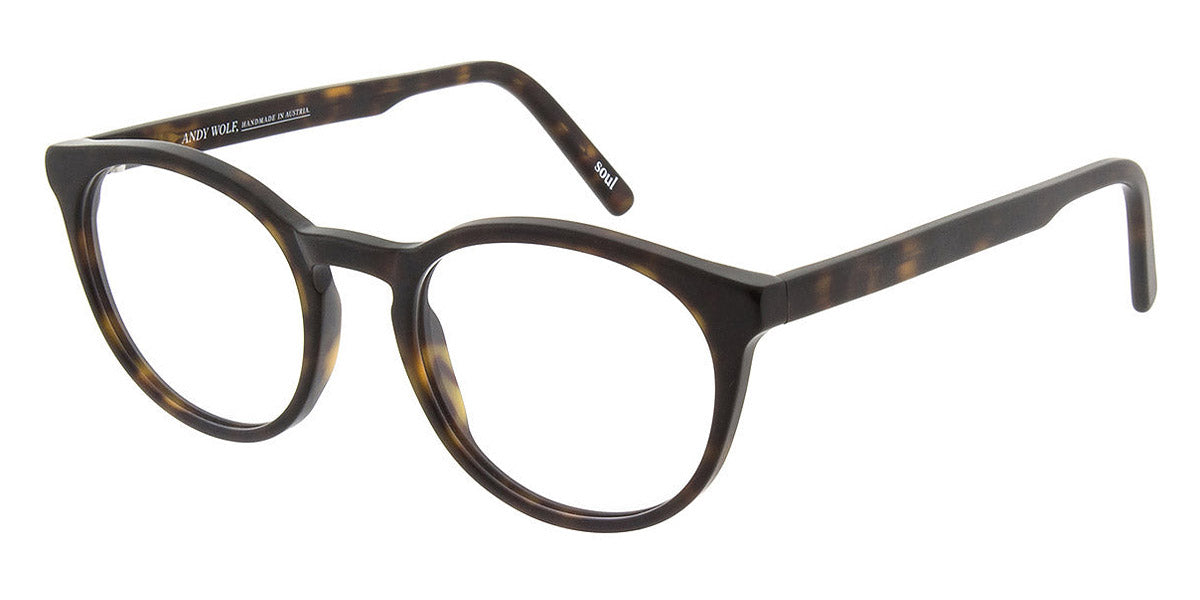 Andy Wolf® 4567 AW 4567 B 49 - Brown/Yellow B Eyeglasses