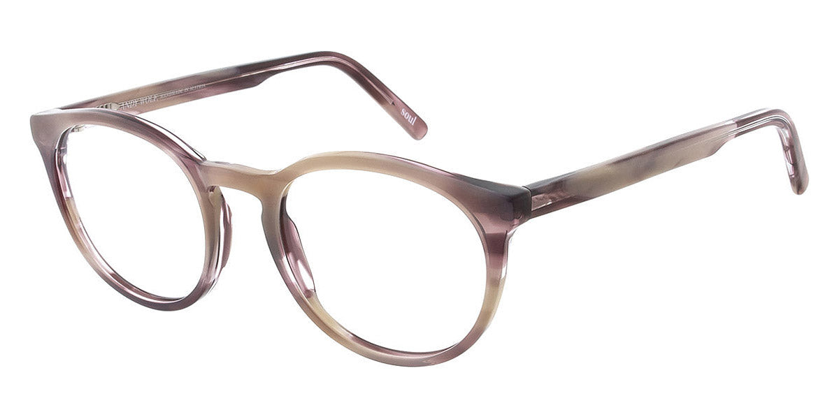 Andy Wolf® 4567 AW 4567 G 49 - Brown/Berry G Eyeglasses