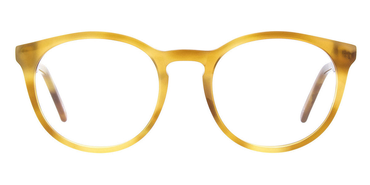 Andy Wolf® 4567 AW 4567 H 49 - Yellow/Brown H Eyeglasses