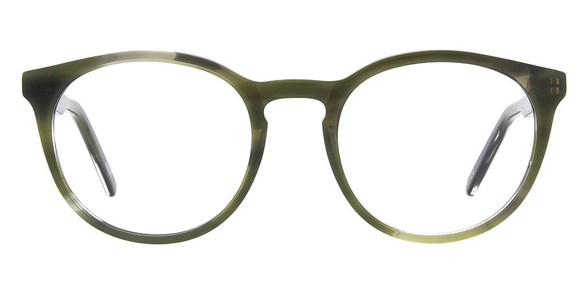 Andy Wolf® 4567 AW 4567 J 49 - Green/Brown J Eyeglasses
