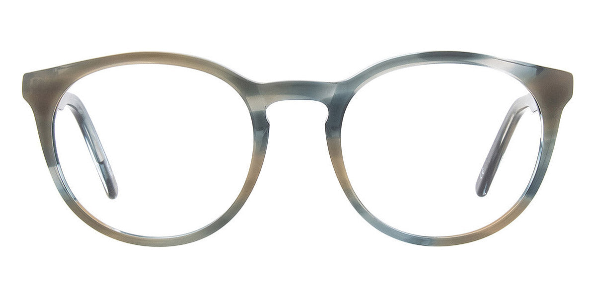 Andy Wolf® 4567 AW 4567 M 49 - Blue/Brown M Eyeglasses