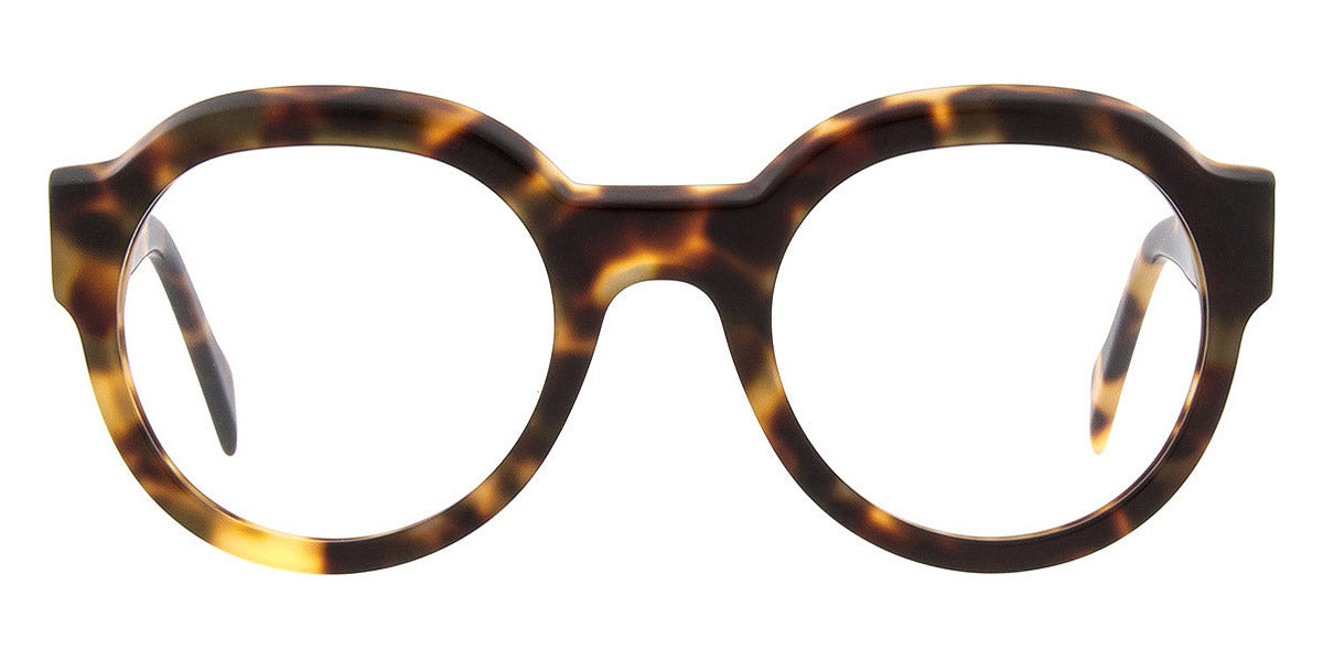 Andy Wolf® 4596 AW 4596 03 50 - Brown/Yellow 03 Eyeglasses