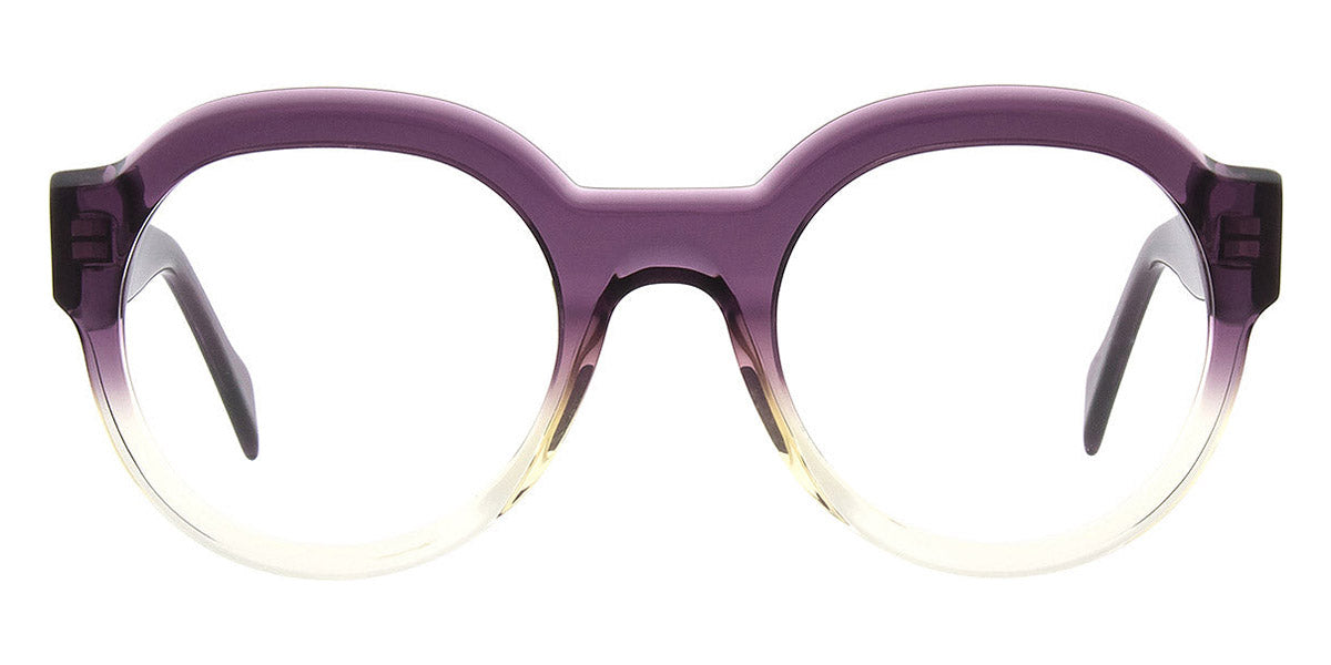 Andy Wolf® 4596 AW 4596 06 50 - Violet/Yellow 06 Eyeglasses
