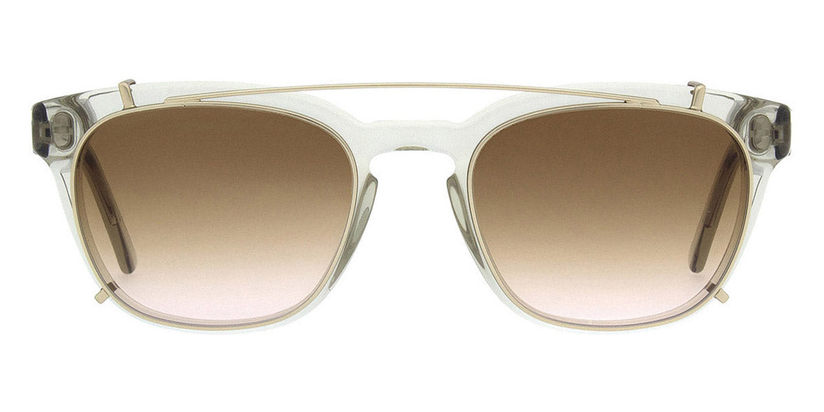 Andy Wolf® 4605 Clip AW 4605 Clip 10 50 - Greygold/Brown 10 Sunglasses