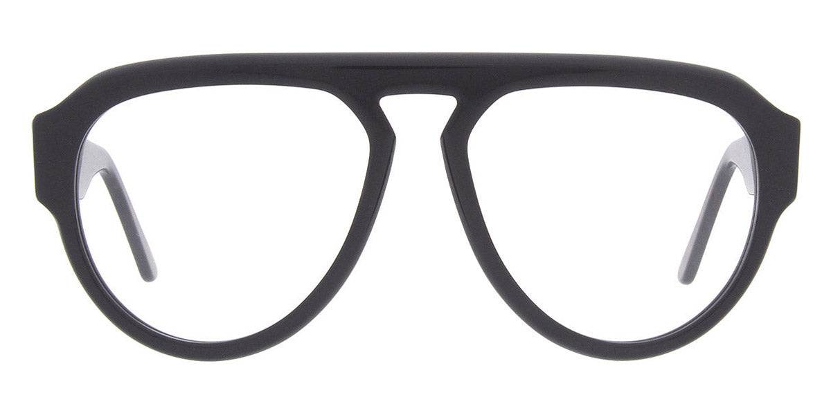 Andy Wolf® 4616 AW 4616 01 57 - Black/Brown 01 Eyeglasses