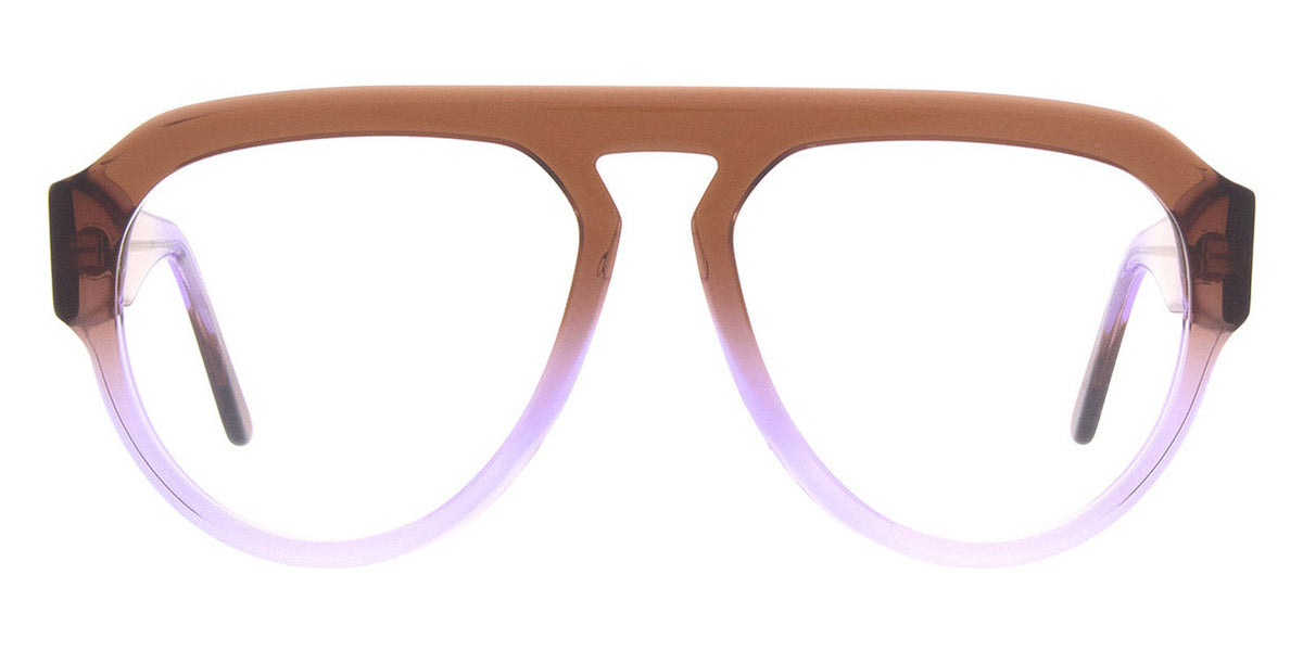 Andy Wolf® 4616 AW 4616 04 57 - Brown/Violet 04 Eyeglasses