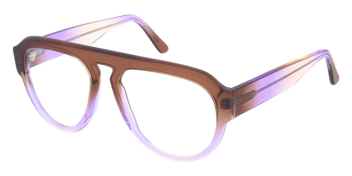 Andy Wolf® 4616 AW 4616 04 57 - Brown/Violet 04 Eyeglasses
