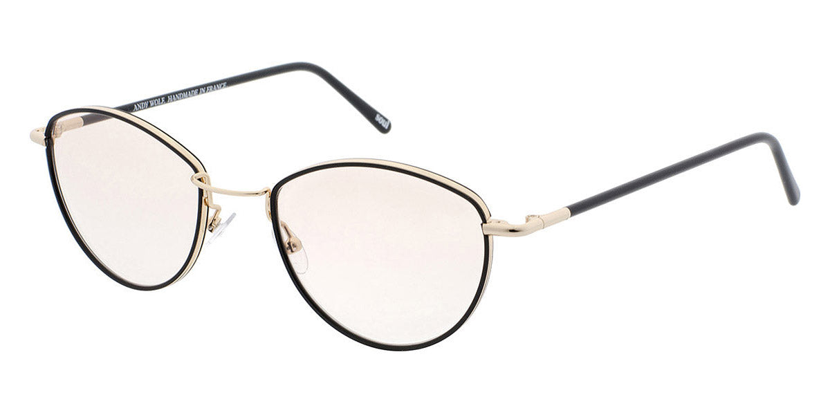 Andy Wolf® 4721 Kathi A. AW 4721 Kathi A. E 51 - Gold/Black E Eyeglasses