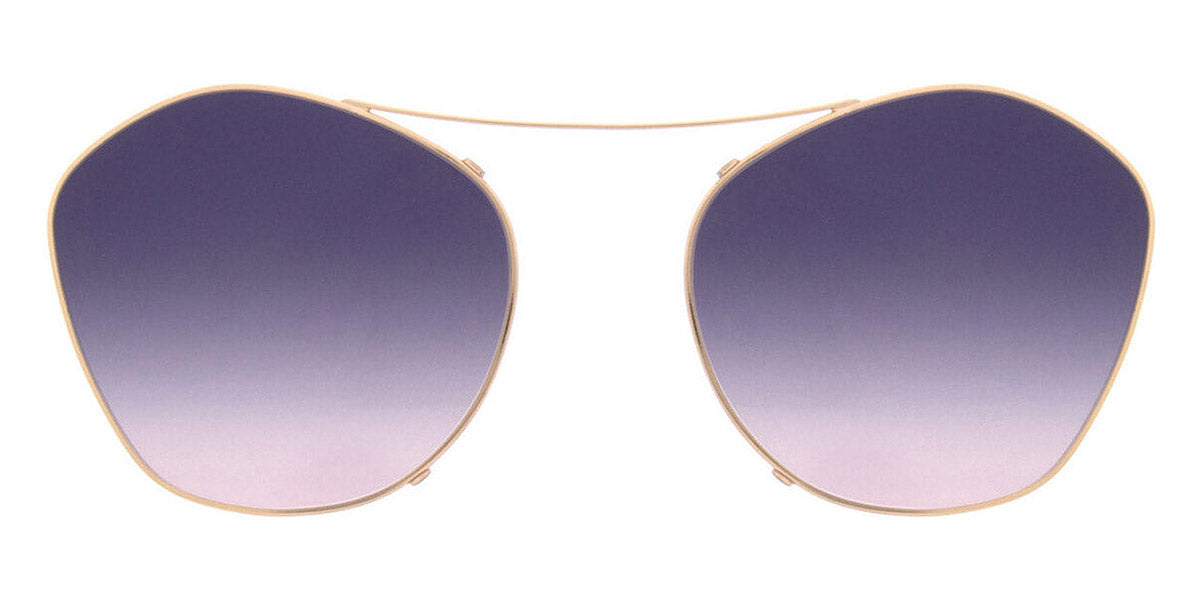 Andy Wolf® 4734 Clip2 AW 4734 Clip2 13 55 - Rosegold/Blue 13 Sunglasses