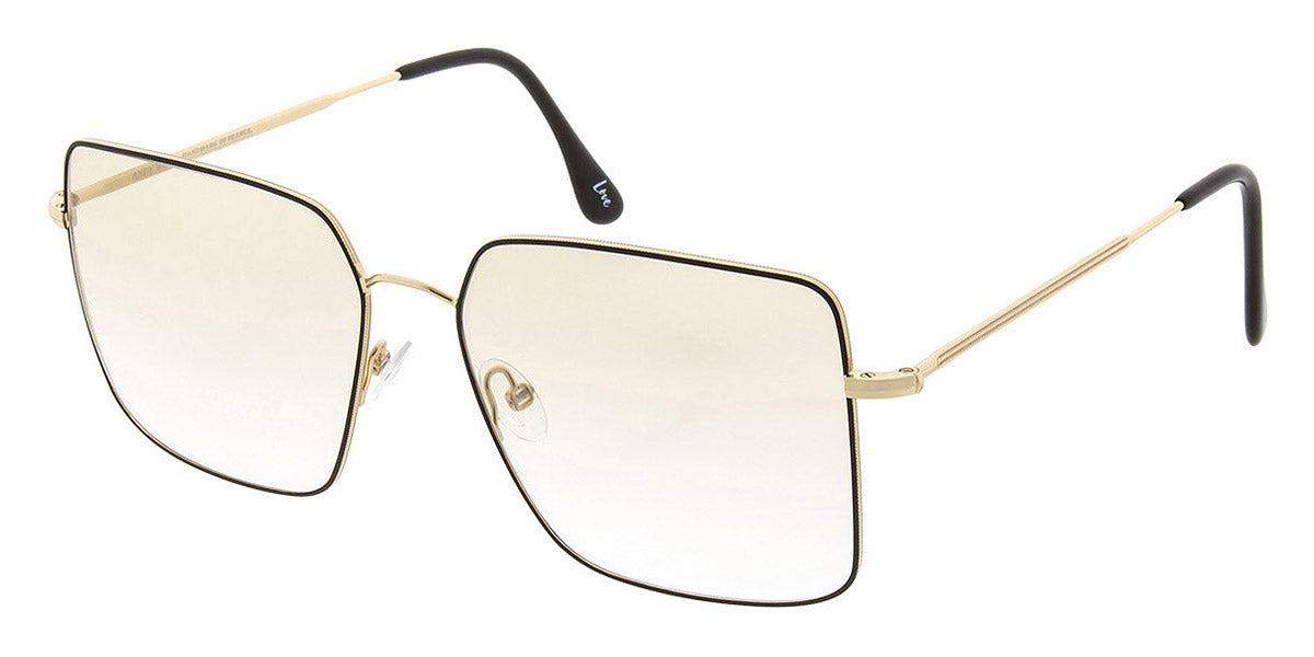 Andy Wolf® 4746 AW 4746 A 58 - Gold/Black A Eyeglasses