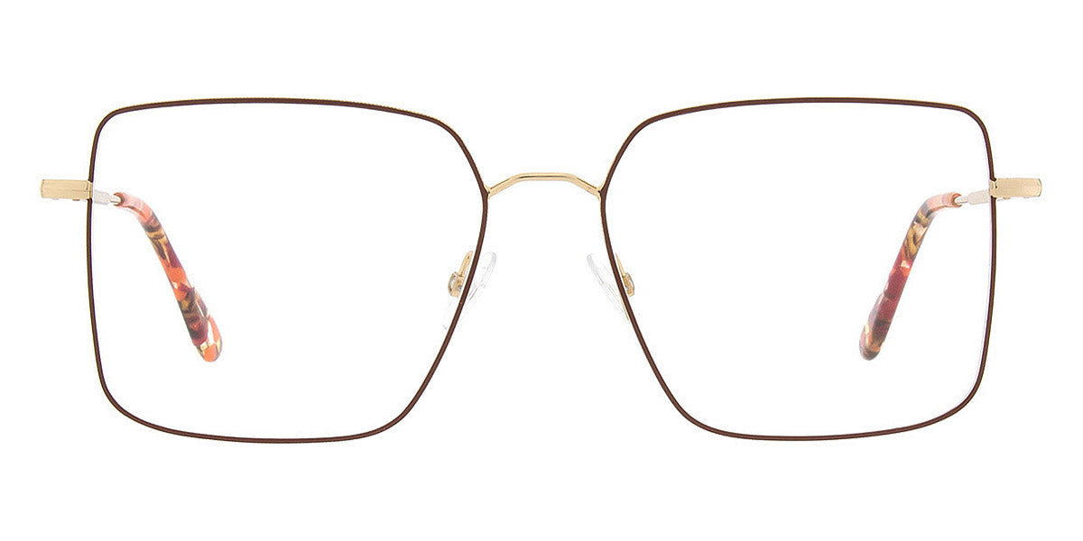 Andy Wolf® 4746 AW 4746 G 55 - Gold/Red G Eyeglasses