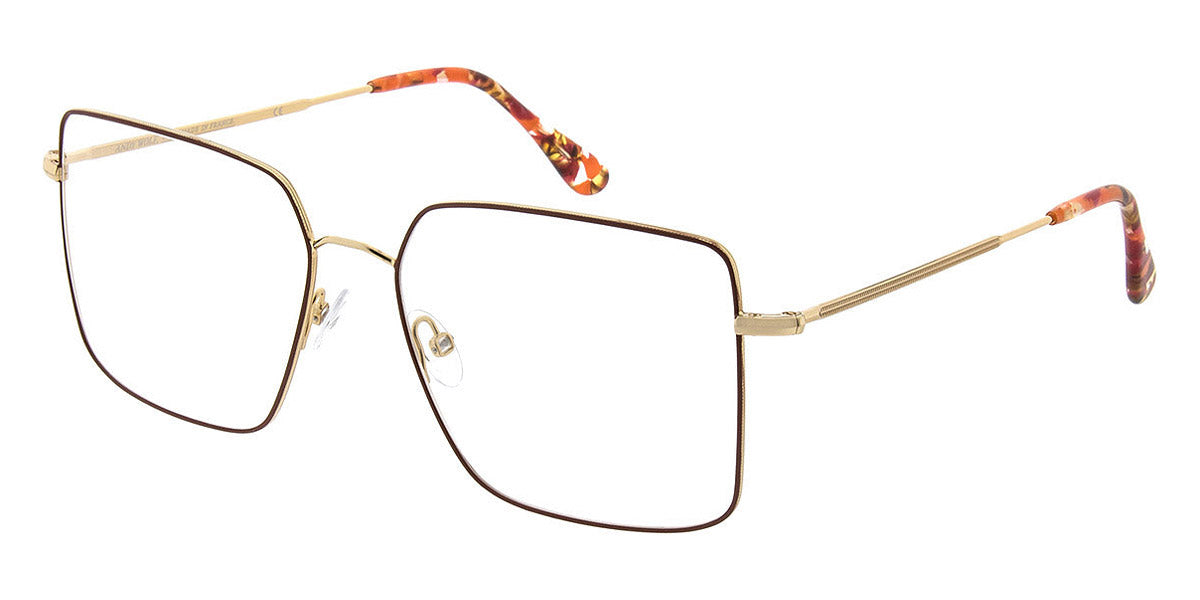 Andy Wolf® 4746 AW 4746 G 55 - Gold/Red G Eyeglasses