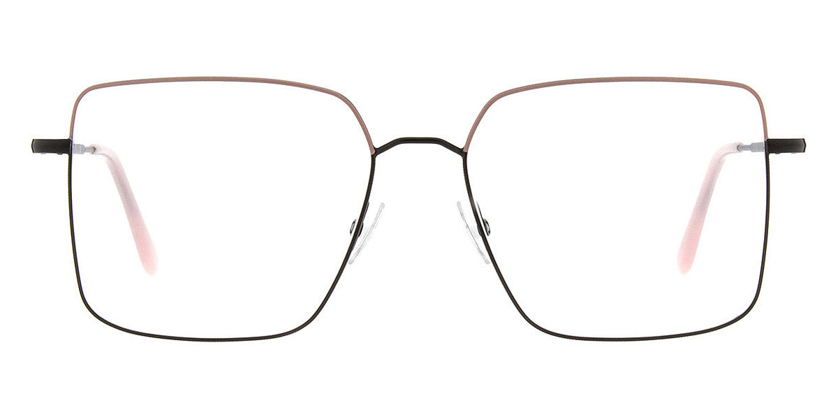 Andy Wolf® 4746 AW 4746 O 55 - Black/Pink O Eyeglasses