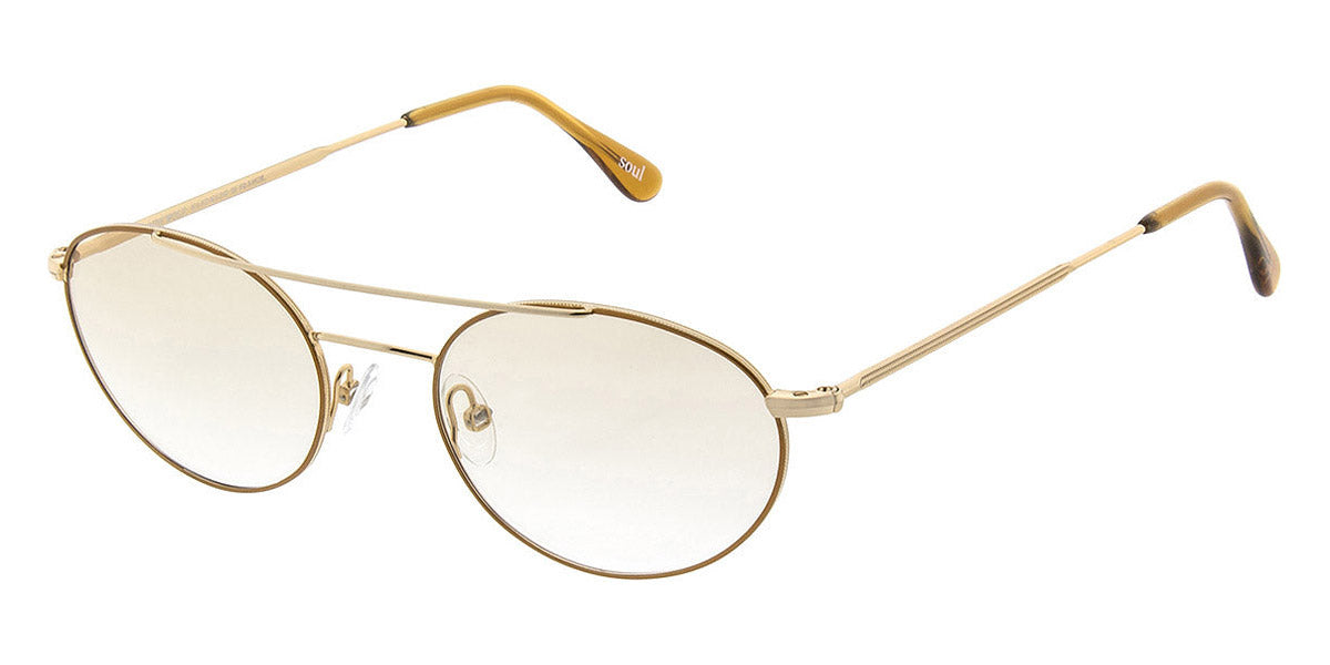Andy Wolf® 4749 AW 4749 D 51 - Gold/Orange D Eyeglasses
