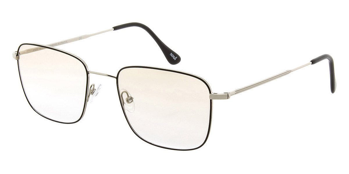 Andy Wolf® 4750 AW 4750 A 53 - Silver/Black A Eyeglasses