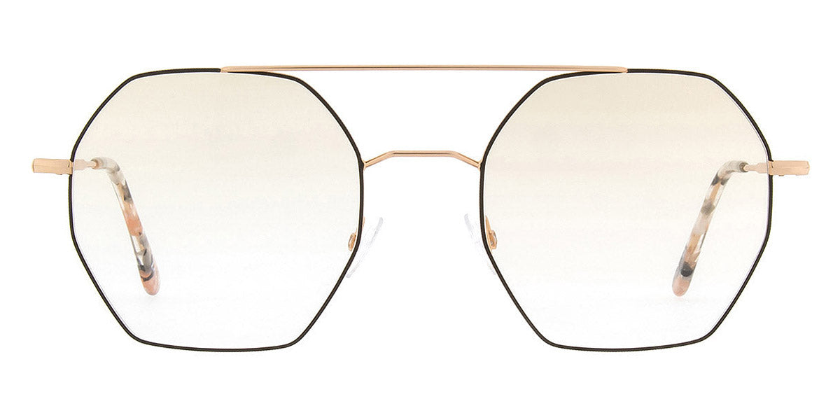 Andy Wolf® 4754 AW 4754 C 53 - Rosegold/Black C Eyeglasses