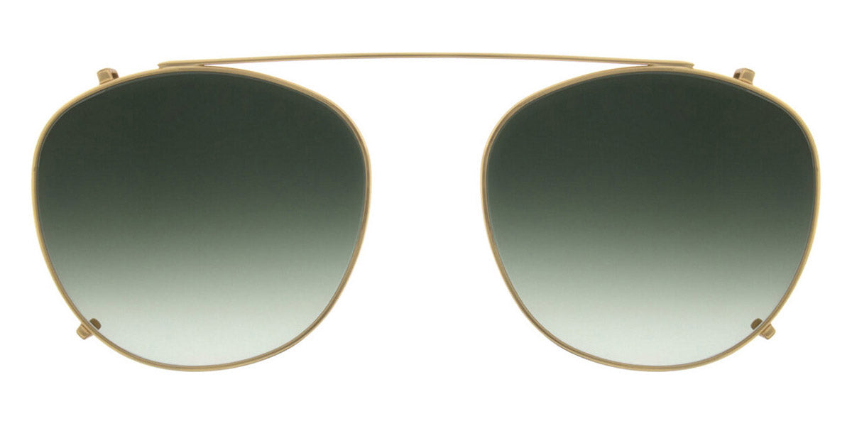 Andy Wolf® 5085 Sara Clip AW 5085 Sara Clip 013 48 - Gold/Green Sunglasses