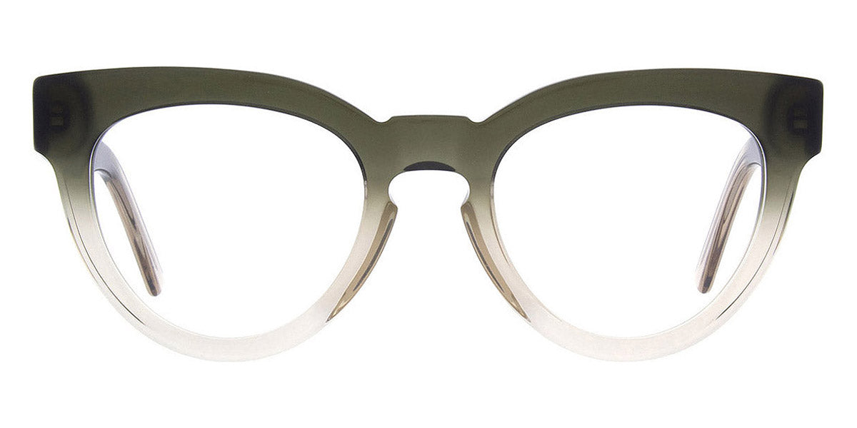 Andy Wolf® 5134 AW 5134 04 52 - Green/Beige Eyeglasses