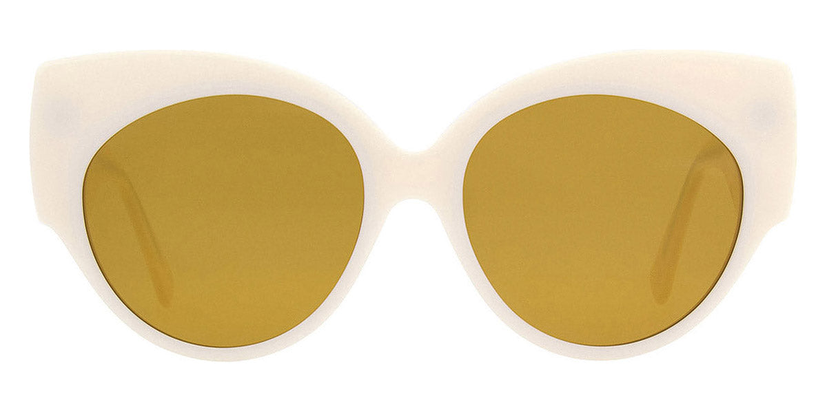 Andy Wolf® Arolla Sun AW Arolla Sun 05 57 - White/Yellow Sunglasses