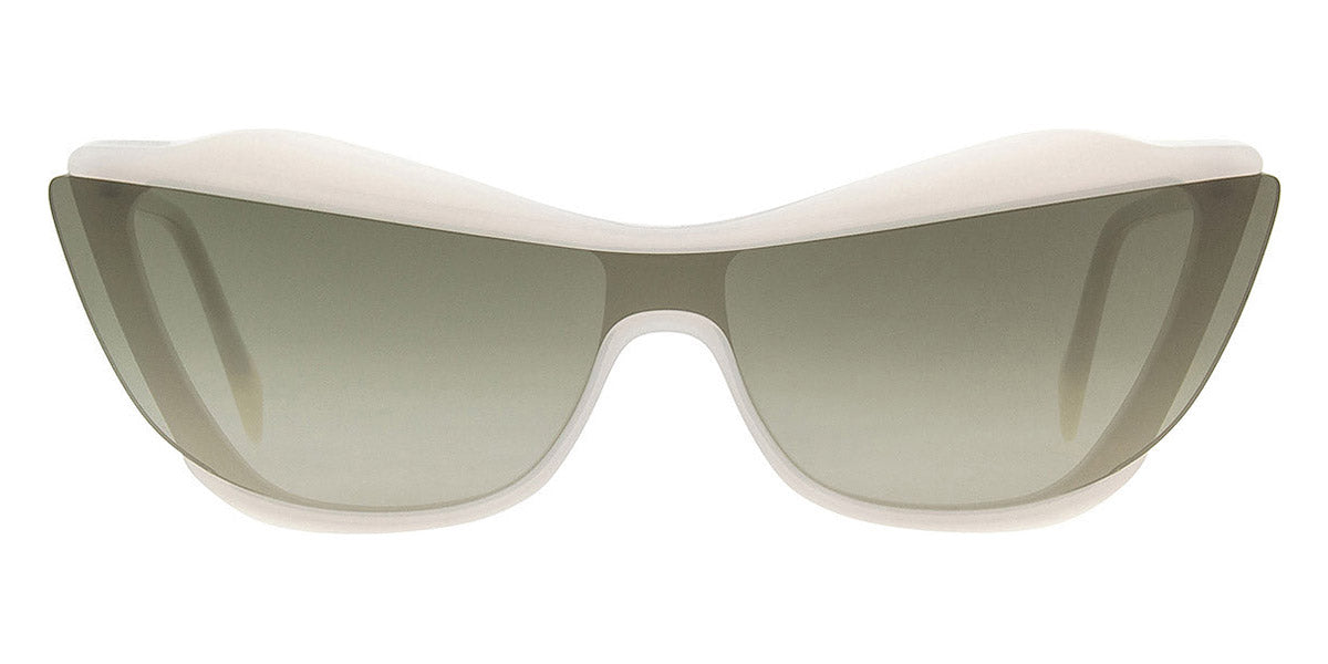 Andy Wolf® Gretl Sun AW Gretl Sun D 150 - White/Green D Sunglasses