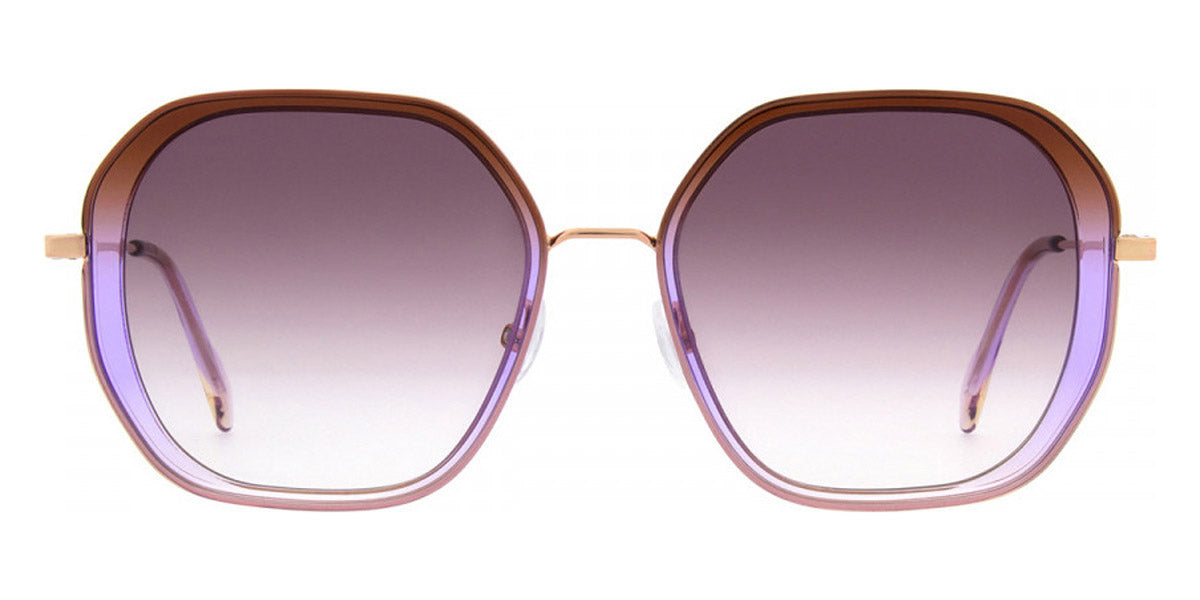 Andy Wolf® Heather Sun AW Heather Sun 07 53 - Brown/Rosegold Sunglasses