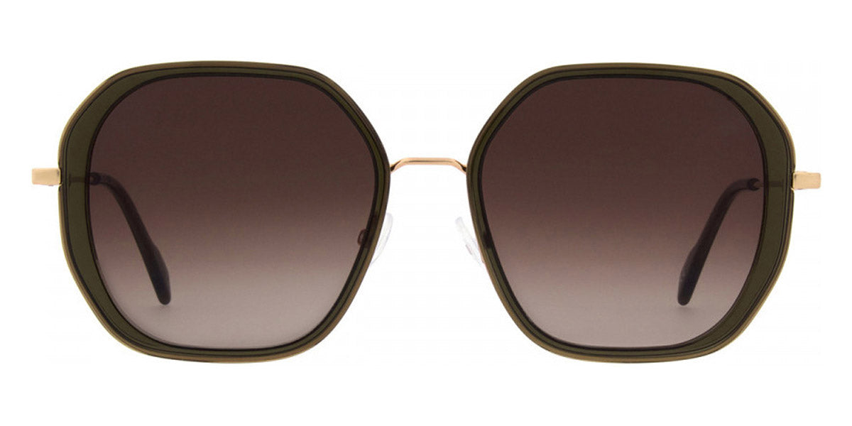Andy Wolf® Heather Sun AW Heather Sun 08 53 - Rosegold/Green Sunglasses