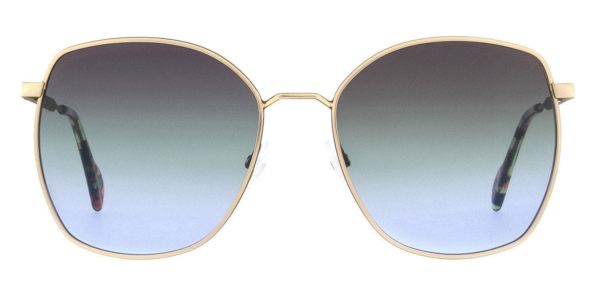 Andy Wolf® Hermi Sun AW Hermi Sun 04 53 - Gold/Green 04 Sunglasses