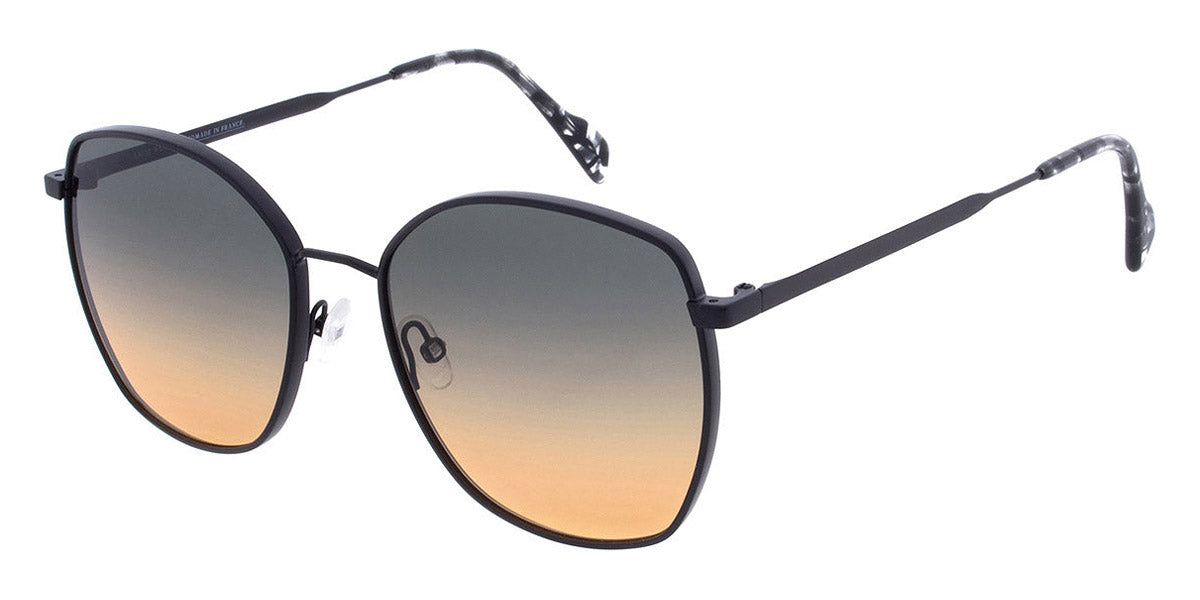 Andy Wolf® Hermi Sun AW Hermi Sun 06 53 - Black/Rosegold 06 Sunglasses
