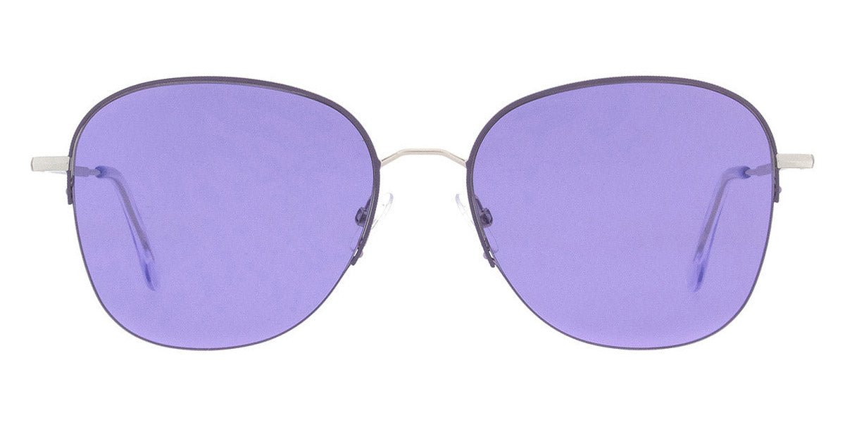 Andy Wolf® Janine Sun AW Janine Sun 07 55 - Silver/Violet 07 Sunglasses