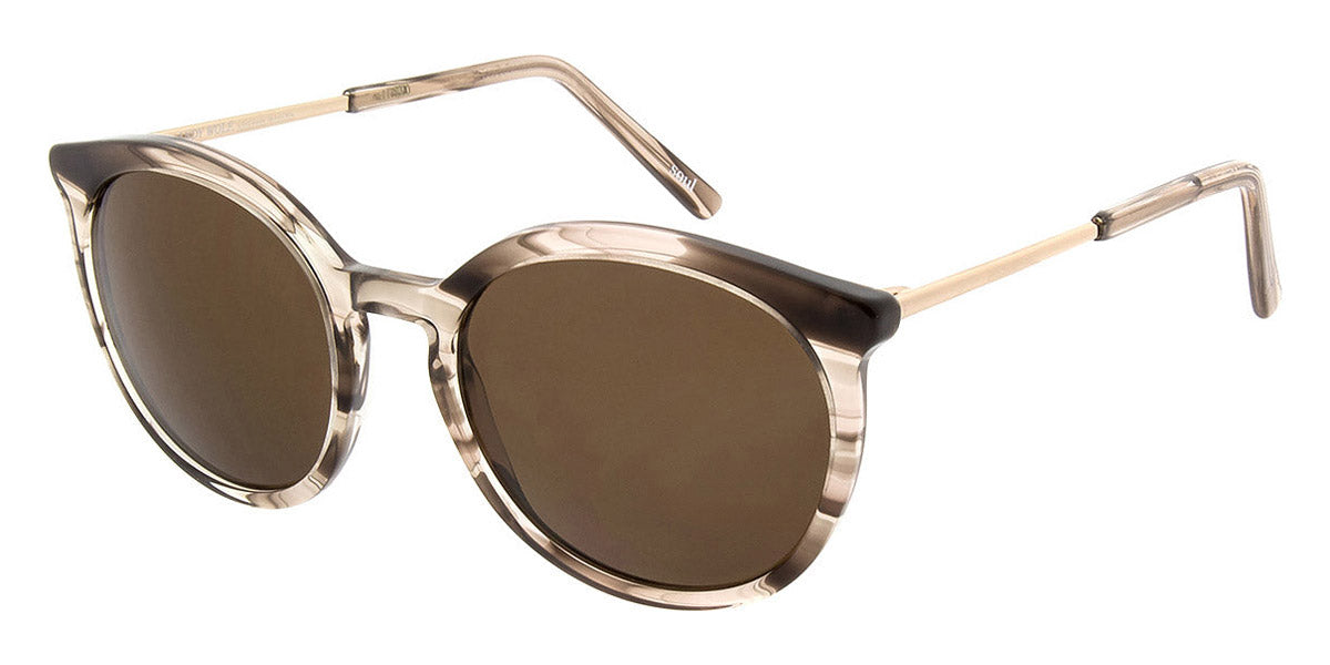 Andy Wolf® Miiko Sun AW Miiko Sun E 54 - Brown E Sunglasses