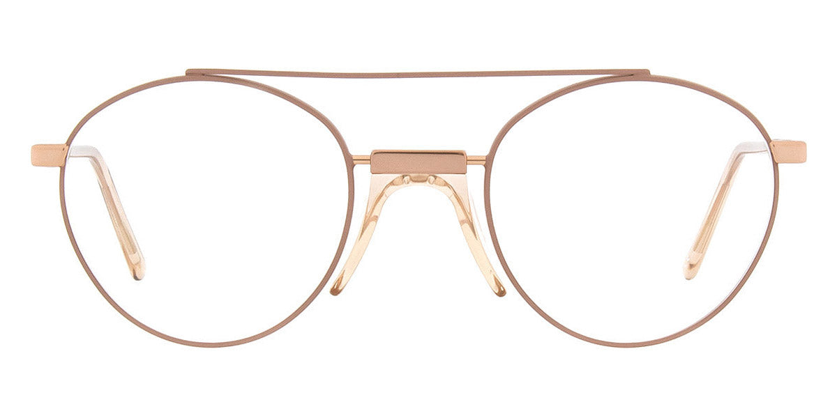Andy Wolf® Reuben AW Reuben G 48 - Rosegold/Pink G Eyeglasses