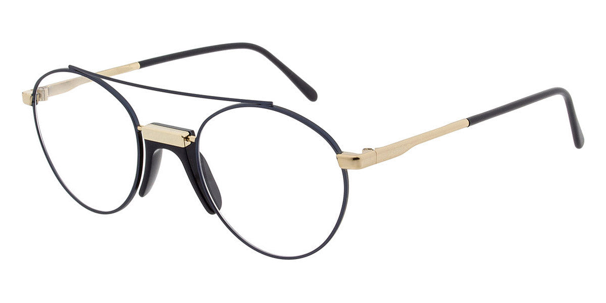 Andy Wolf® Reuben AW Reuben H 48 - Blue H Eyeglasses