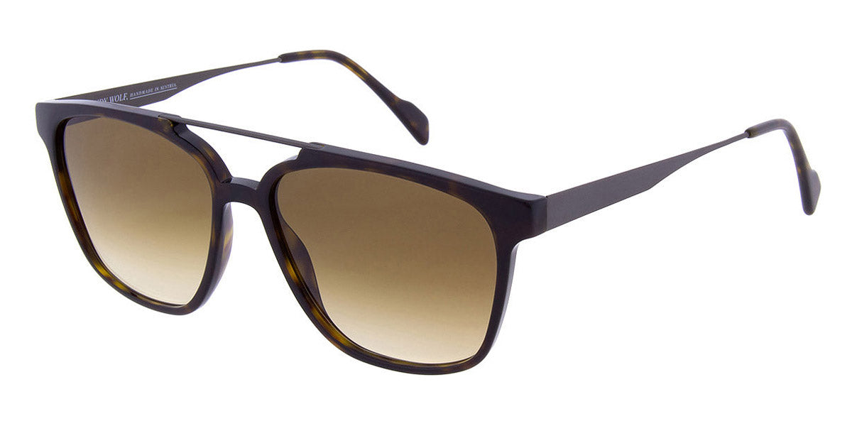 Andy Wolf® Samy Sun AW Samy Sun 02 56 - Brown/Gun 02 Sunglasses