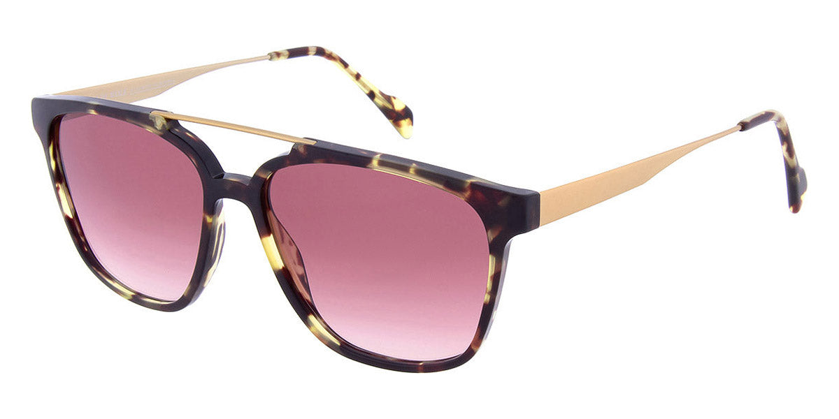 Andy Wolf® Samy Sun AW Samy Sun 04 56 - Brown/Gold 04 Sunglasses