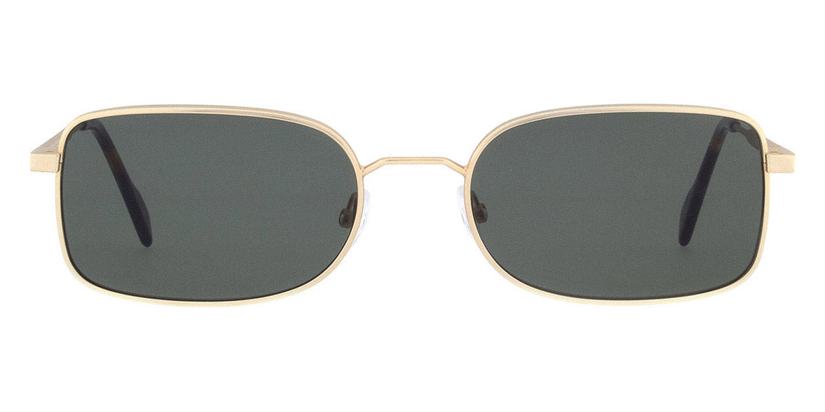 Andy Wolf® Saxon Sun AW Saxon Sun 02 54 - Gold/Green 02 Sunglasses