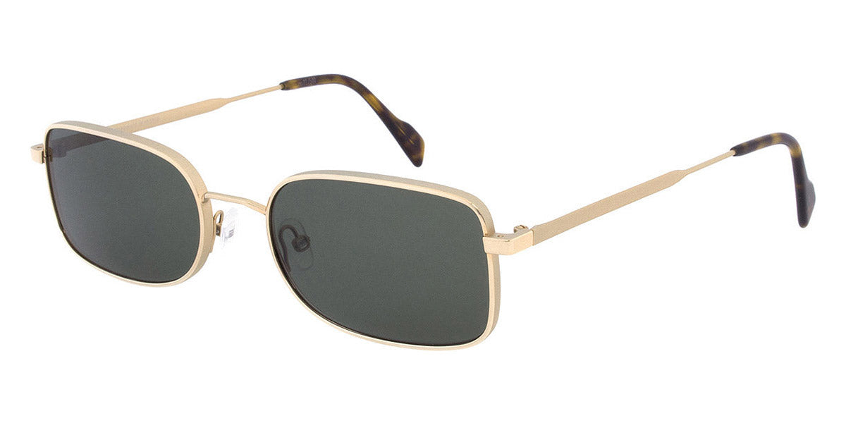 Andy Wolf® Saxon Sun AW Saxon Sun 02 54 - Gold/Green 02 Sunglasses
