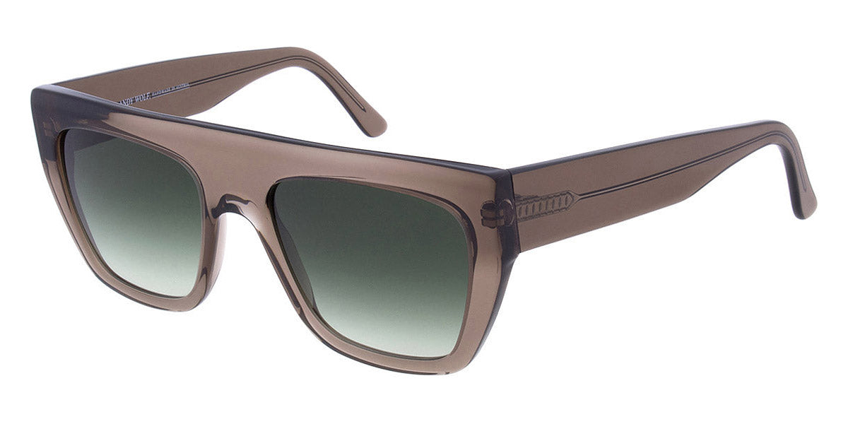 Andy Wolf® Spruce Sun AW Spruce Sun 04 57 - Brown/Green 04 Sunglasses