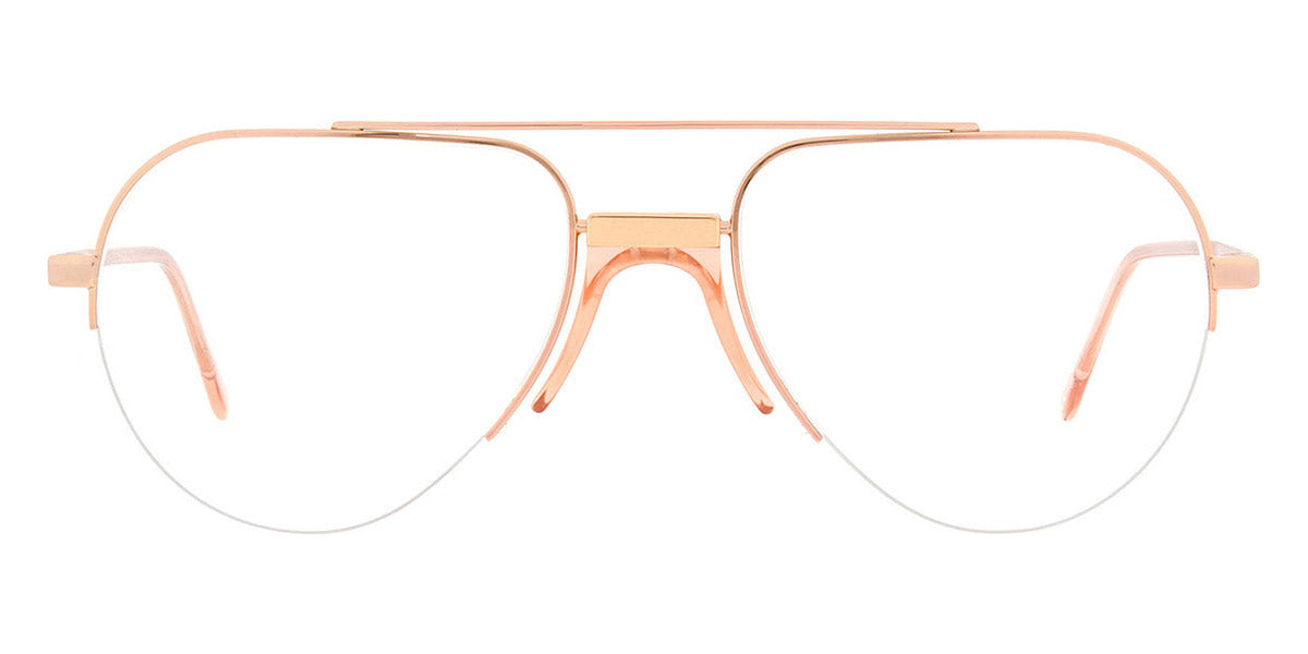 Andy Wolf® Stein AW Stein E 58 - Orange/Rosegold E Eyeglasses