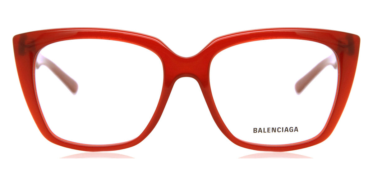 Balenciaga® BB0062O BB0062O 004 53 - Red Eyeglasses