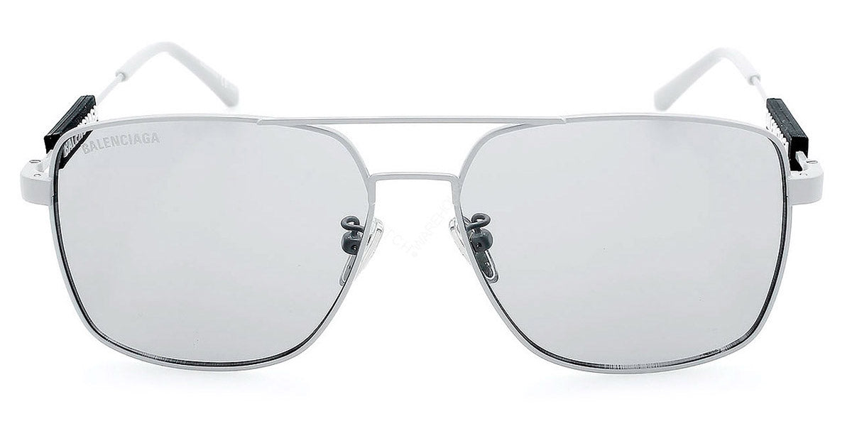 Balenciaga® BB0116SA BB0116SA 004 59 - Gray / Gray 004 Sunglasses