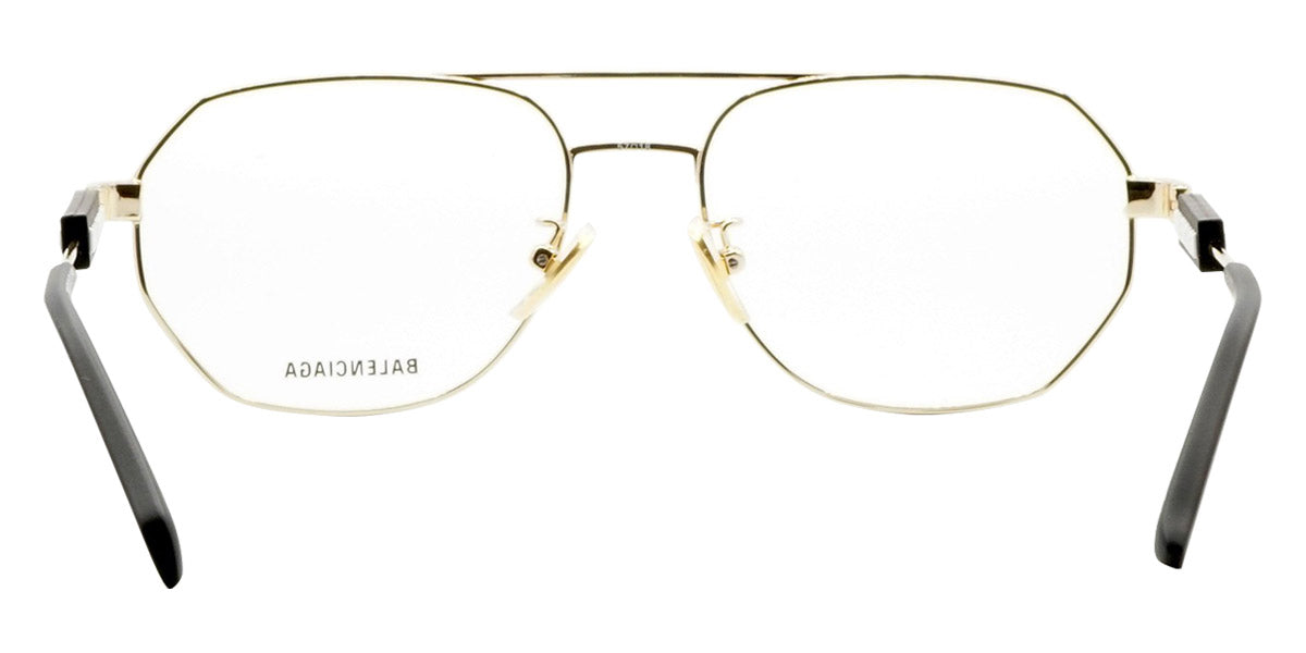 Balenciaga® BB0117O BB0117O 003 57 - Gold Eyeglasses